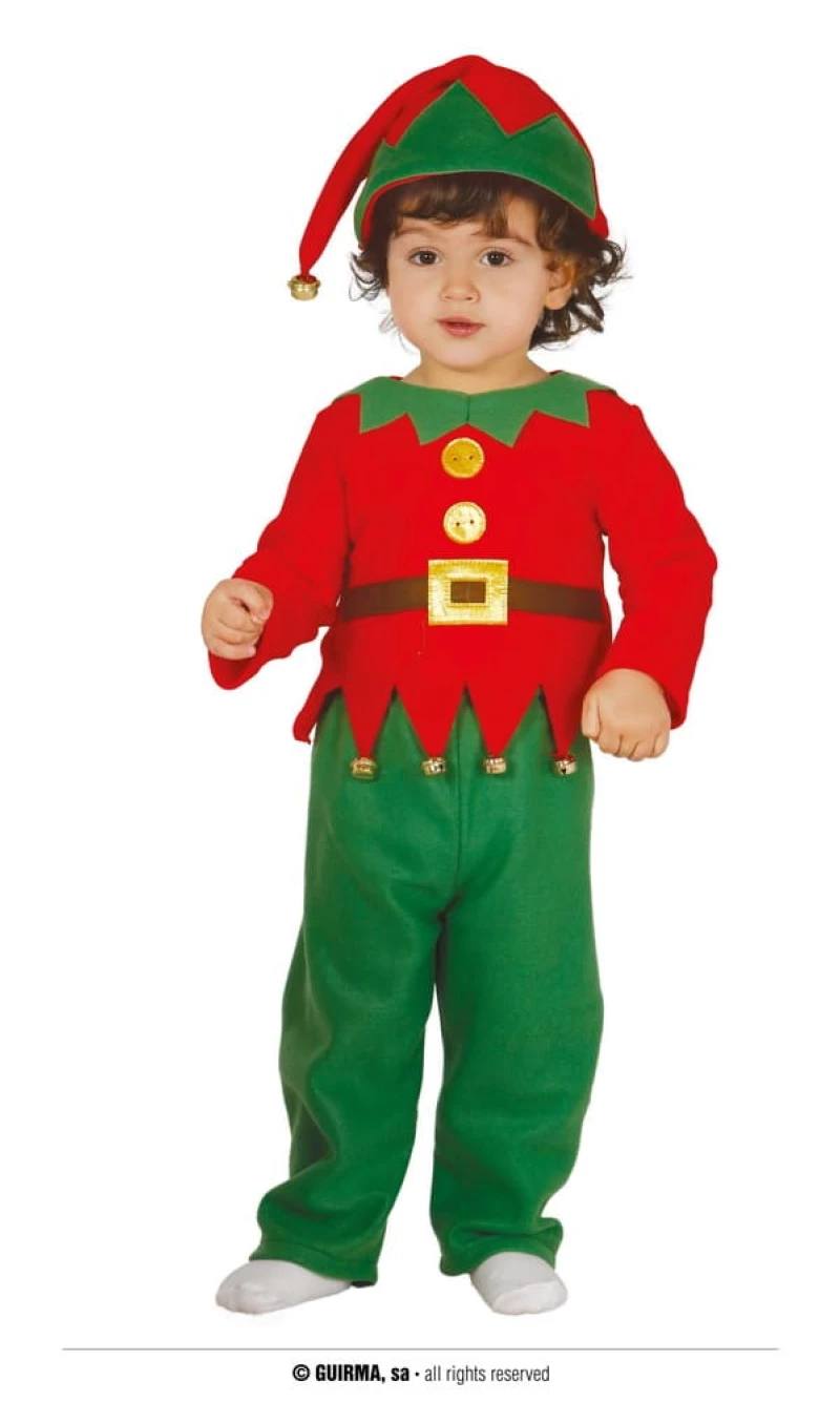 Baby Elf Guirma (Elfo Baby) - Ages 6 to 12 Months