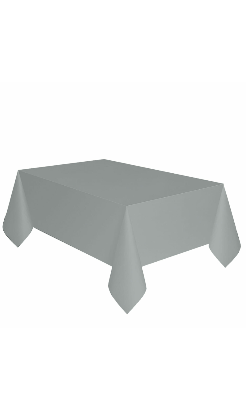 Tablecover Silver Paper - 137 x 274cm