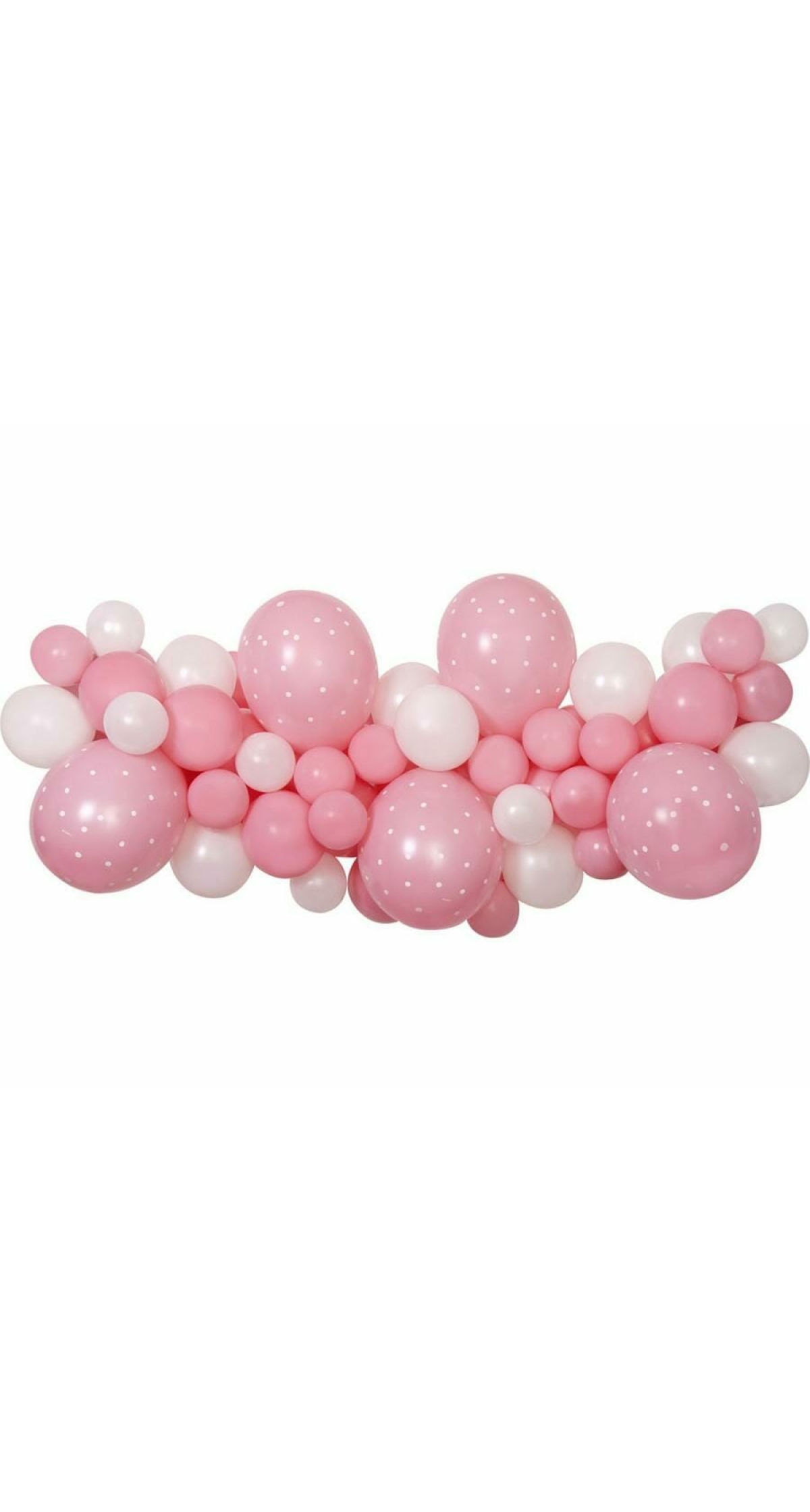 DIY Balloon Garland Baby Pink - 65pk