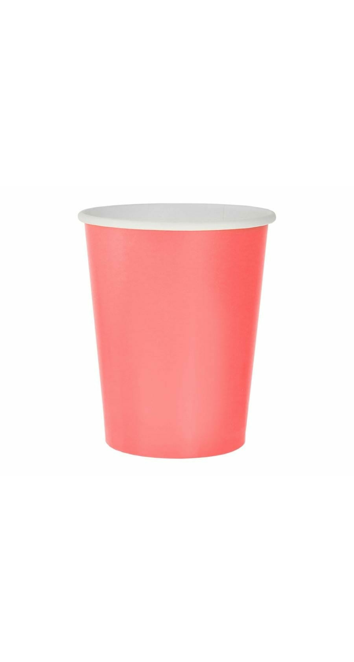 Paper Cups Solid Color Pink 270ml - 14pk