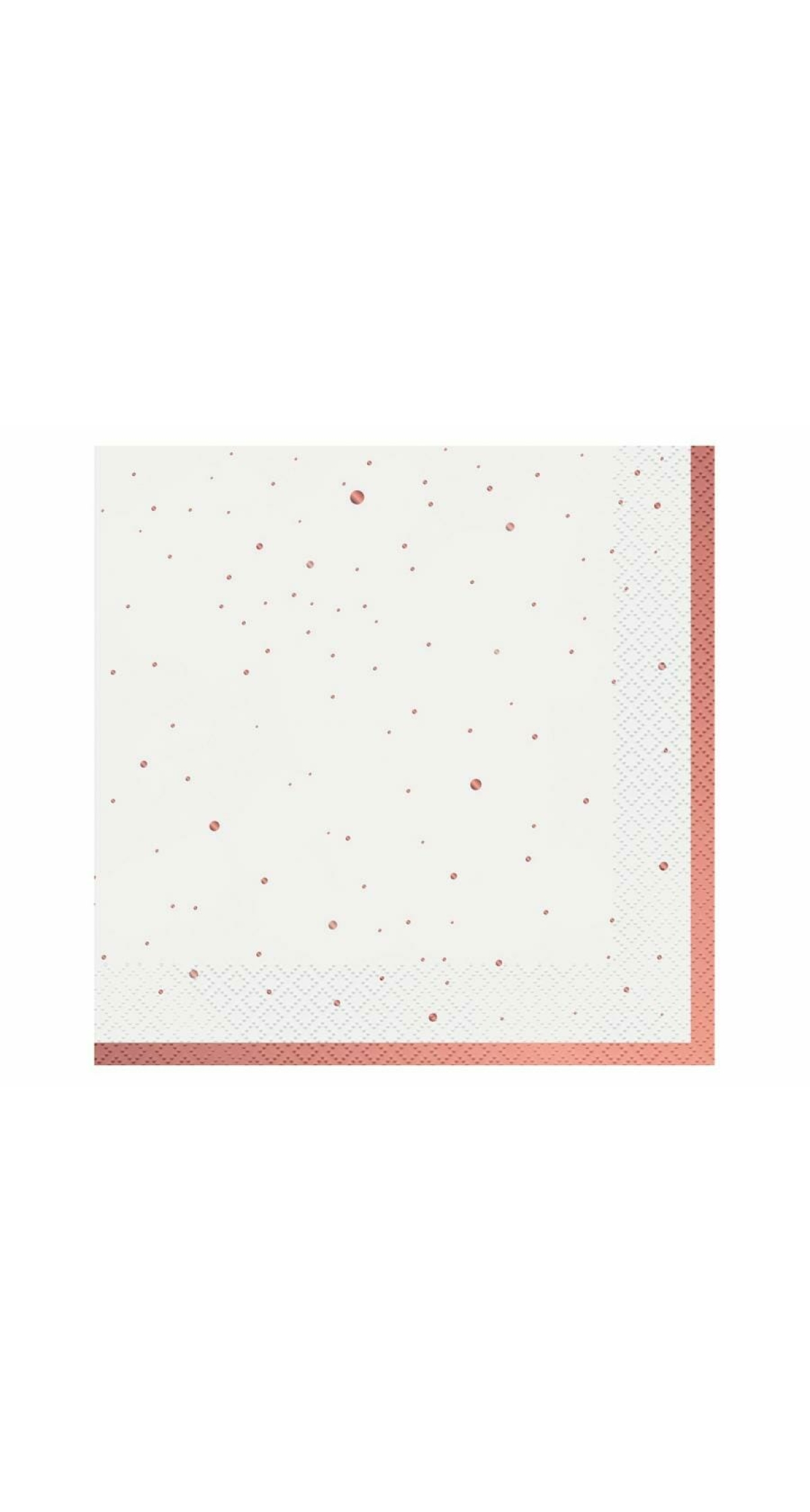 Paper Napkins Celebrate (Rosegold) 33x33cm - 20pk
