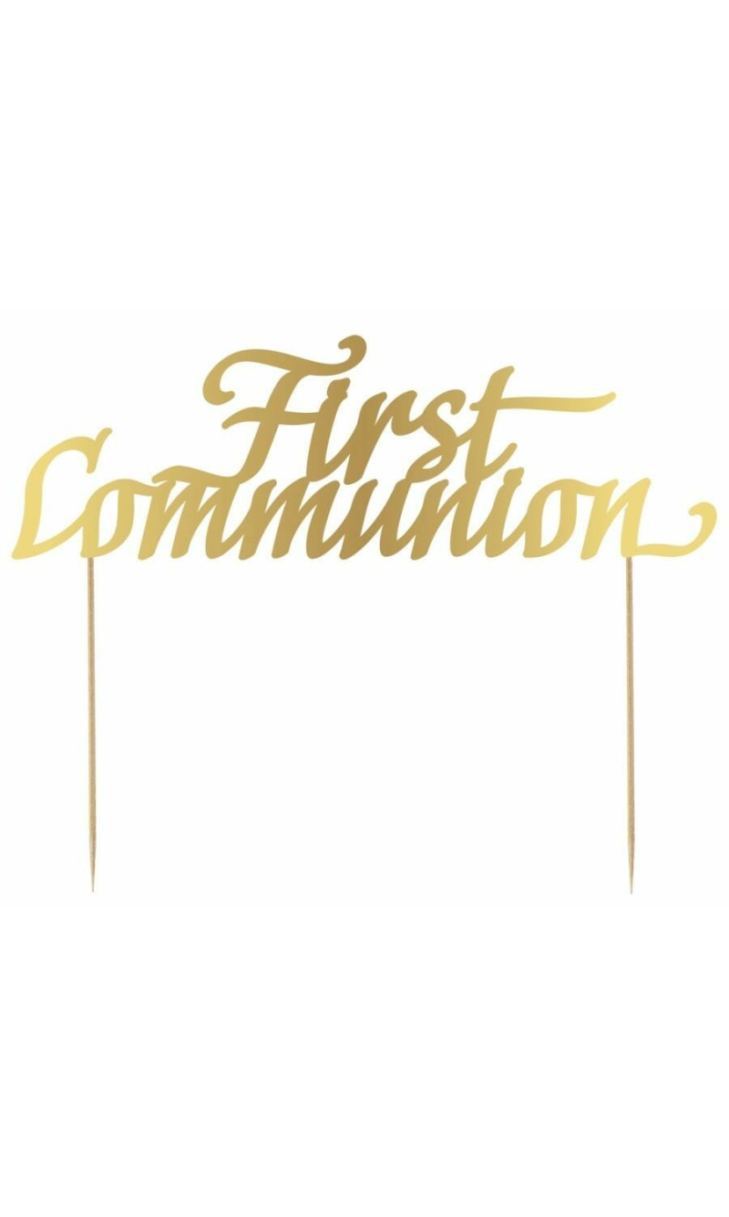 Cake Topper First Communion - 20x14cm