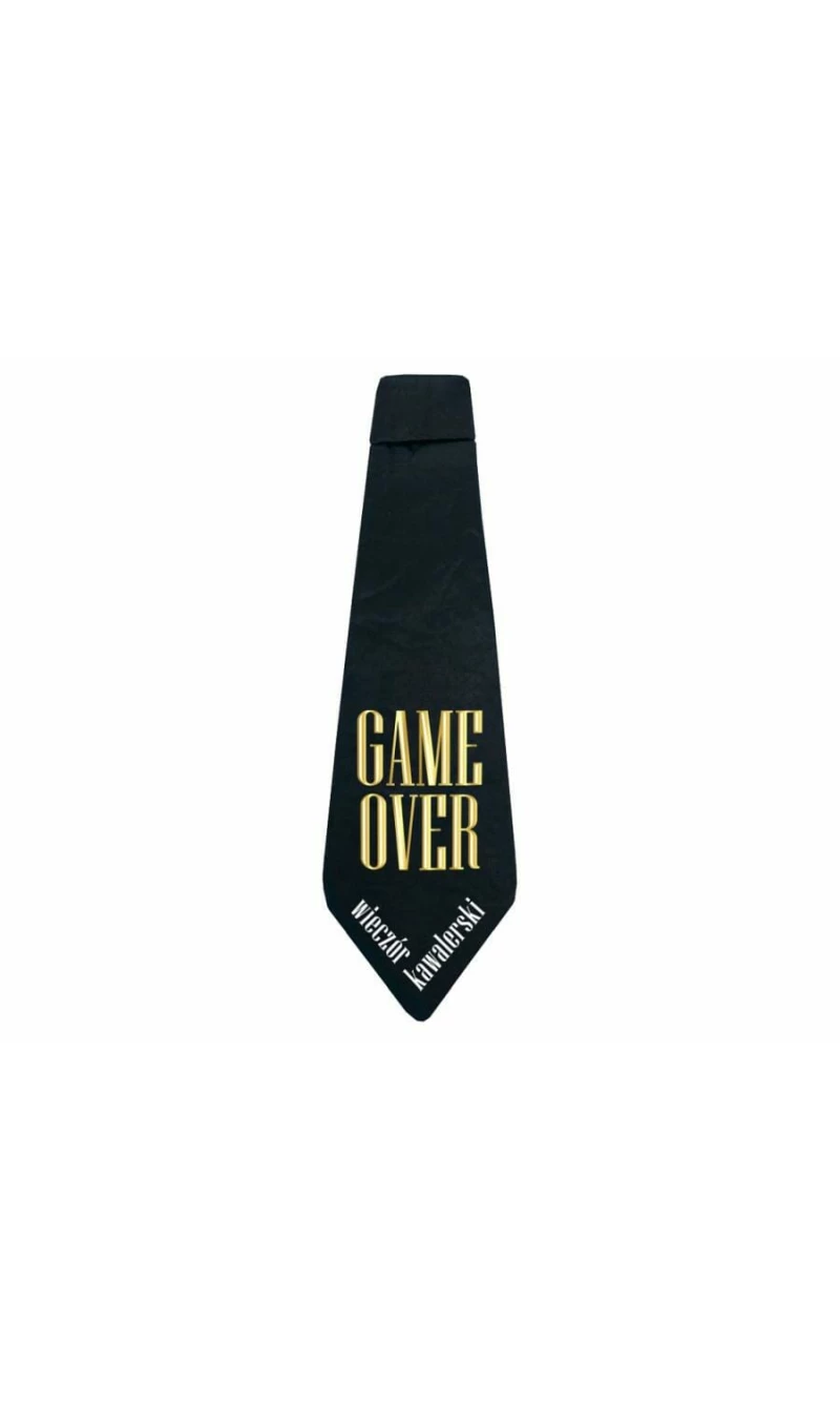 Bachelor Party Tie Game Over - 10x32cm