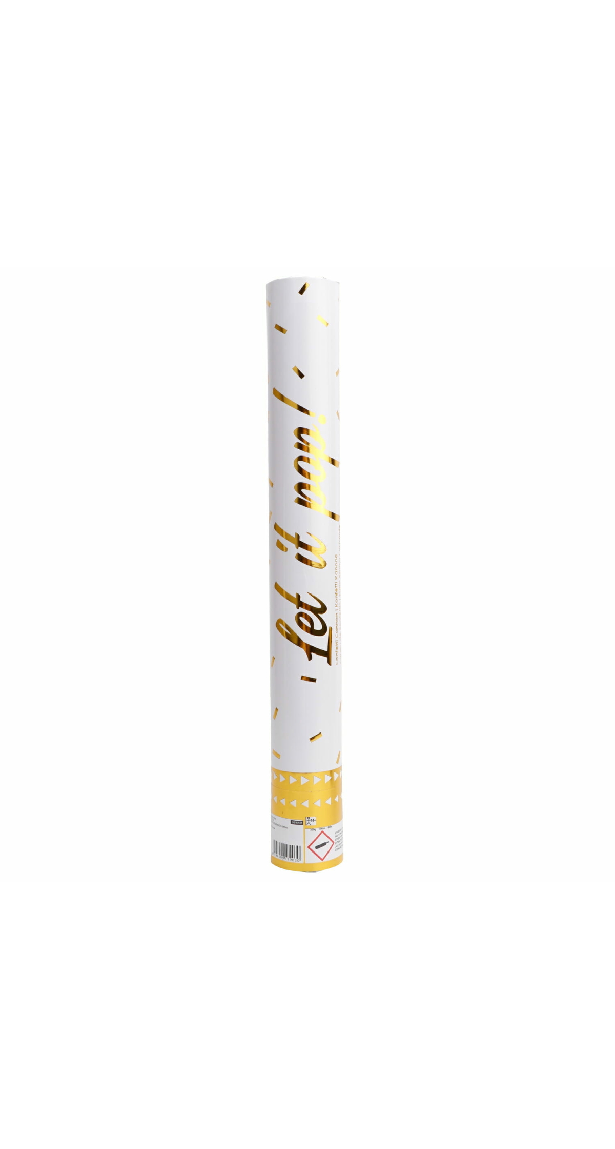 Confetti Cannon / Popper Gold Foil 40cm