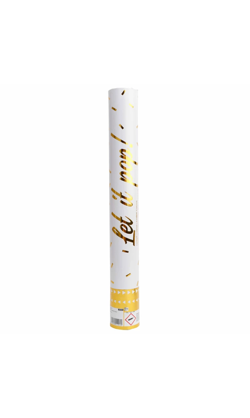 Confetti Cannon / Popper Gold Foil 40cm