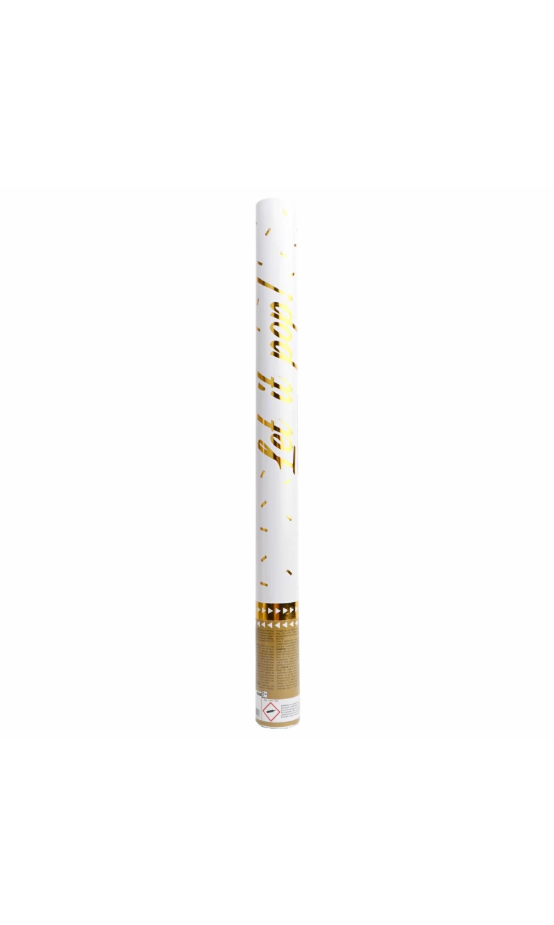 Confetti Cannon / Popper Gold Foil 60cm