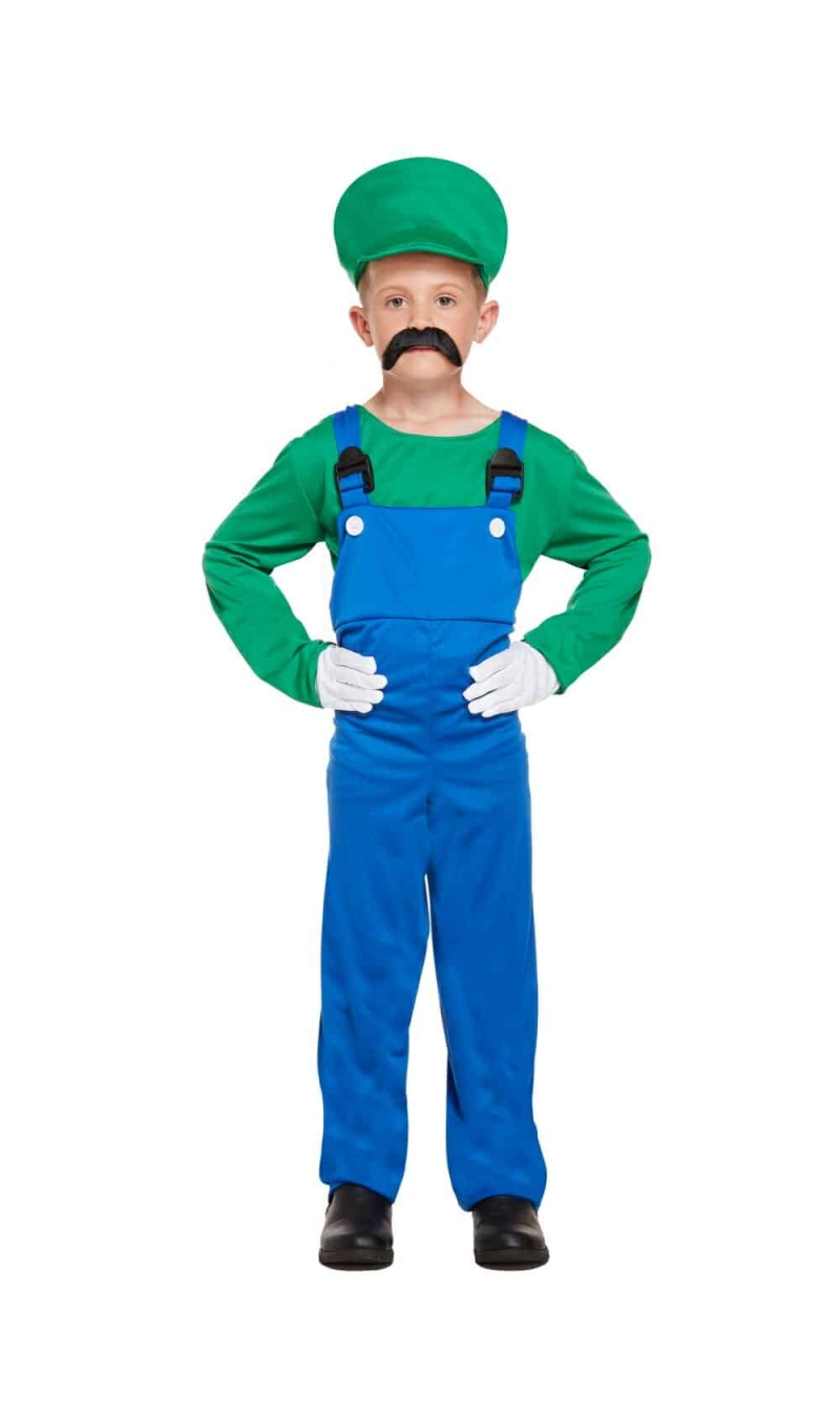 Luigi from Super Mario (Workman) - Age 4 to 6 Years