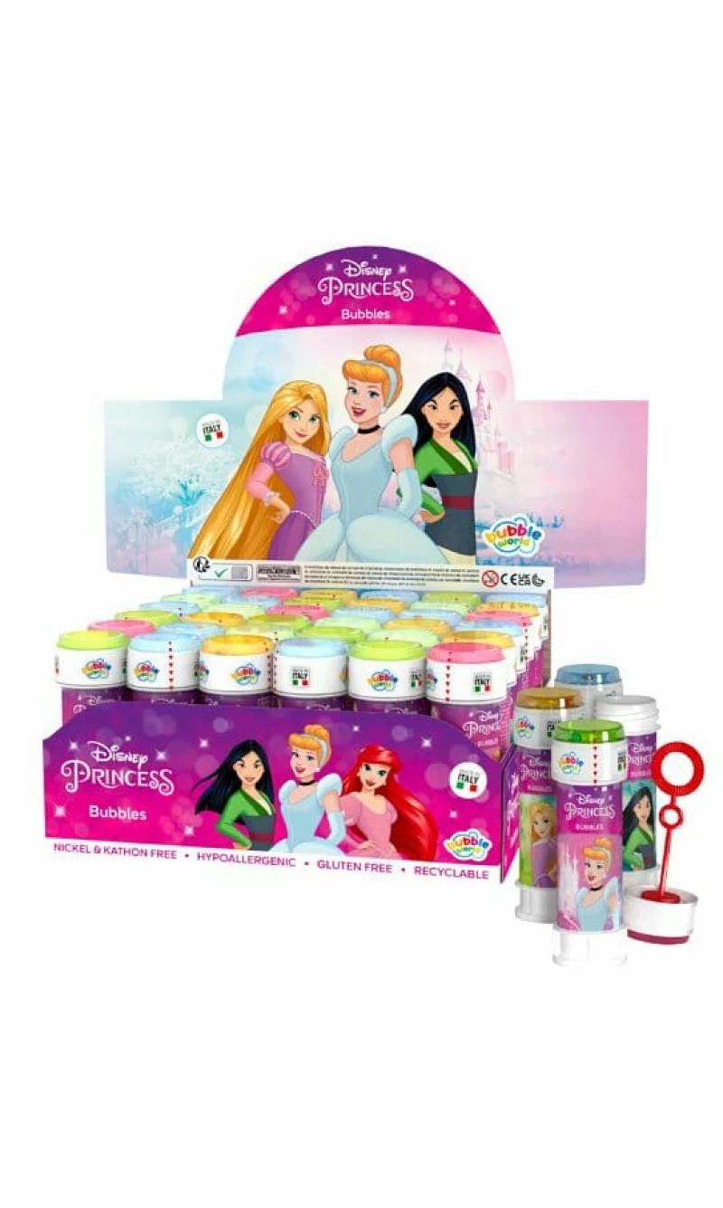 Disney Princess Bubble Tubes (60ml)