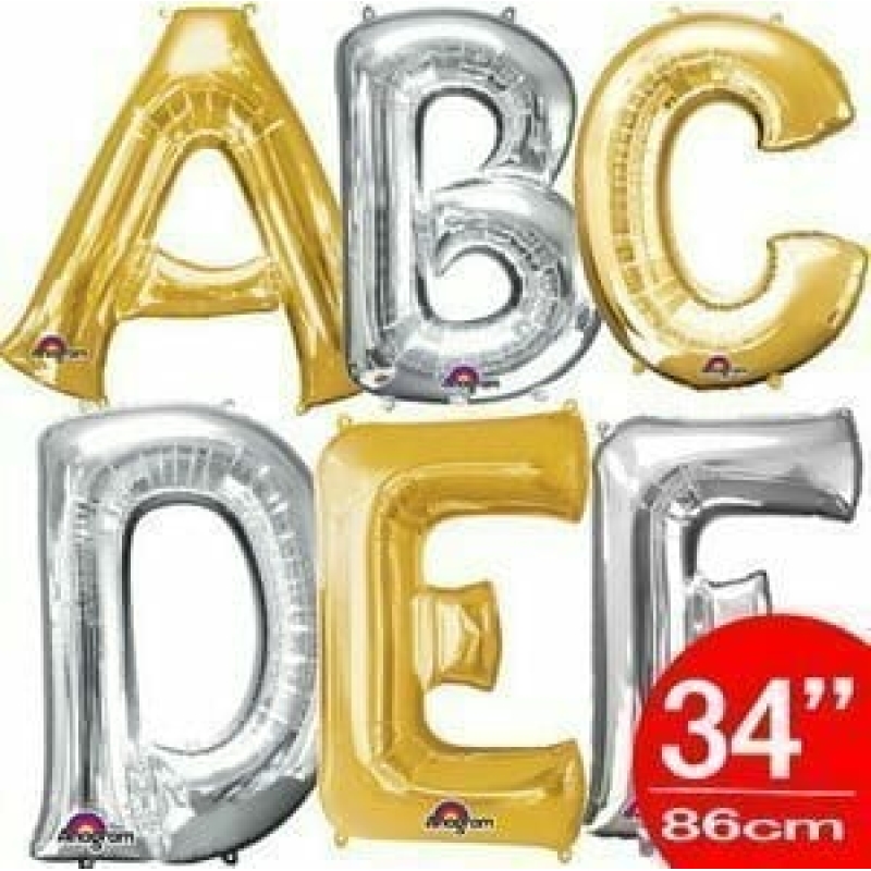 34'' Foil Letter Balloons