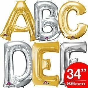 34'' Foil Letter Balloons