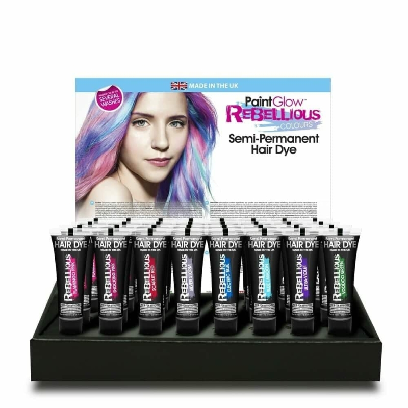 Semi Permanent Hair DYE Streaks Non UV