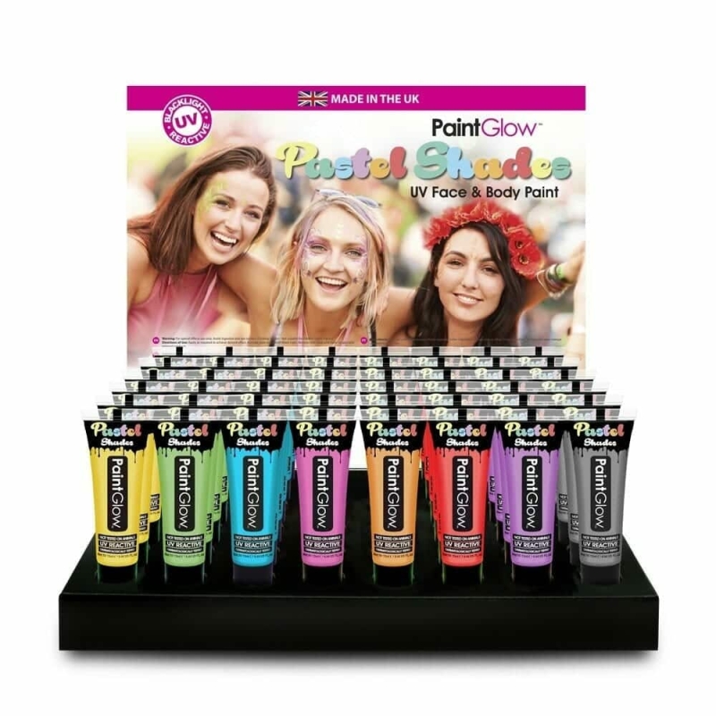 Neon UV Pastel Face & Body Paint Water Based
