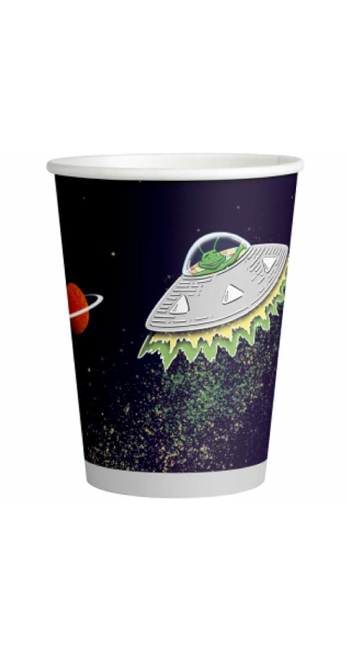 Space Party Paper Cups 250ml - 8pk