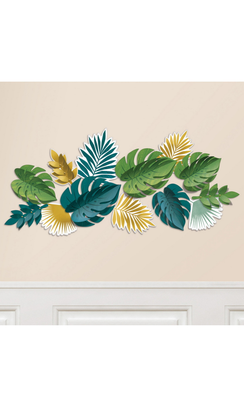 Palm Leaf Cutout Kit 20.3 / 31.3cm - 13pcs