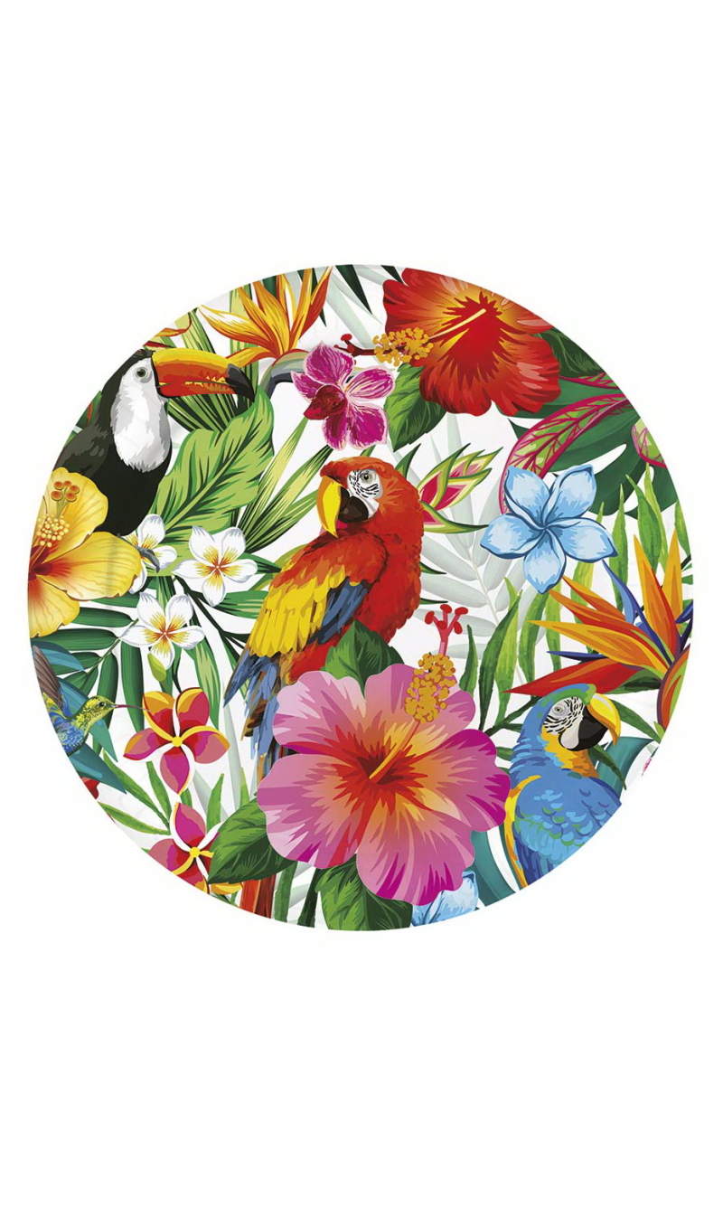 Hawaiian Plates 22.5 - 6pk