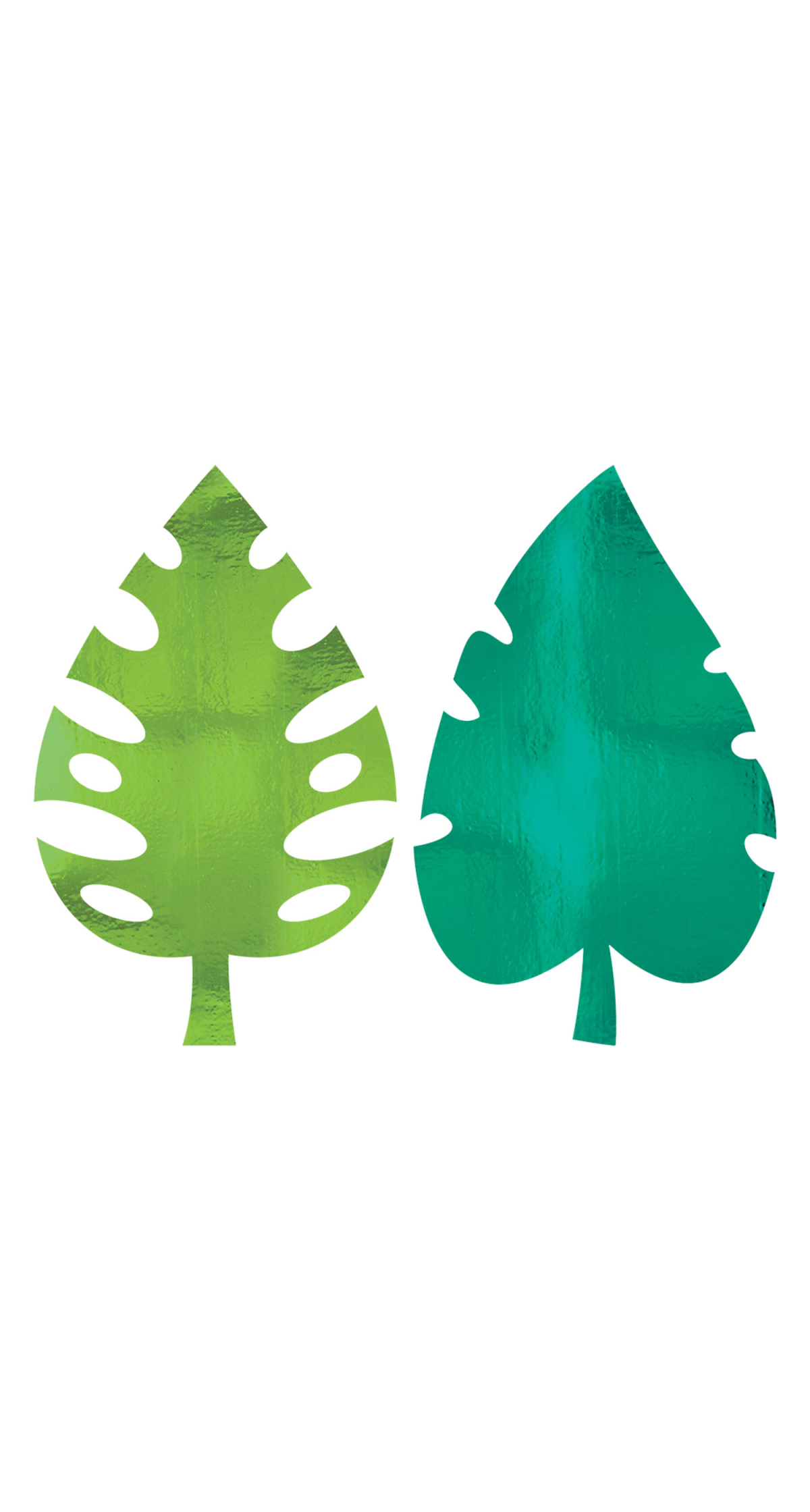Foil Palm Leaves Cotouts 40.6cm - 8pk