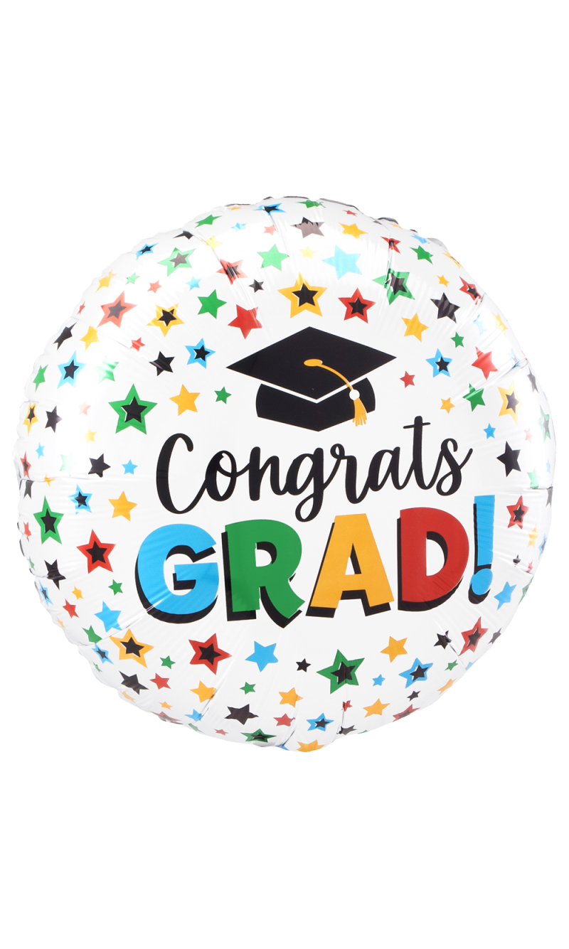 Multi Coloured Congrats Grad - 43cm
