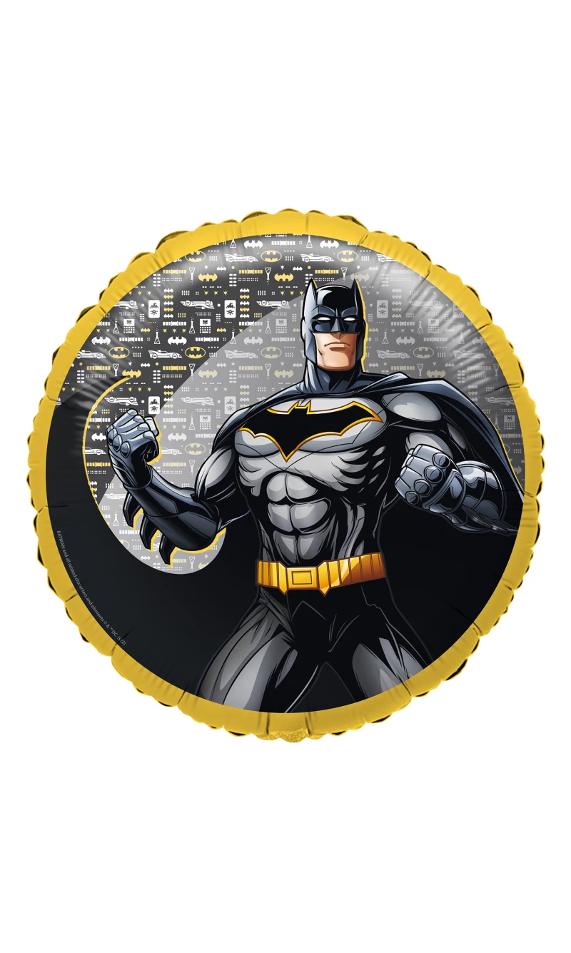 Batman Round Foil Balloon - 43cm