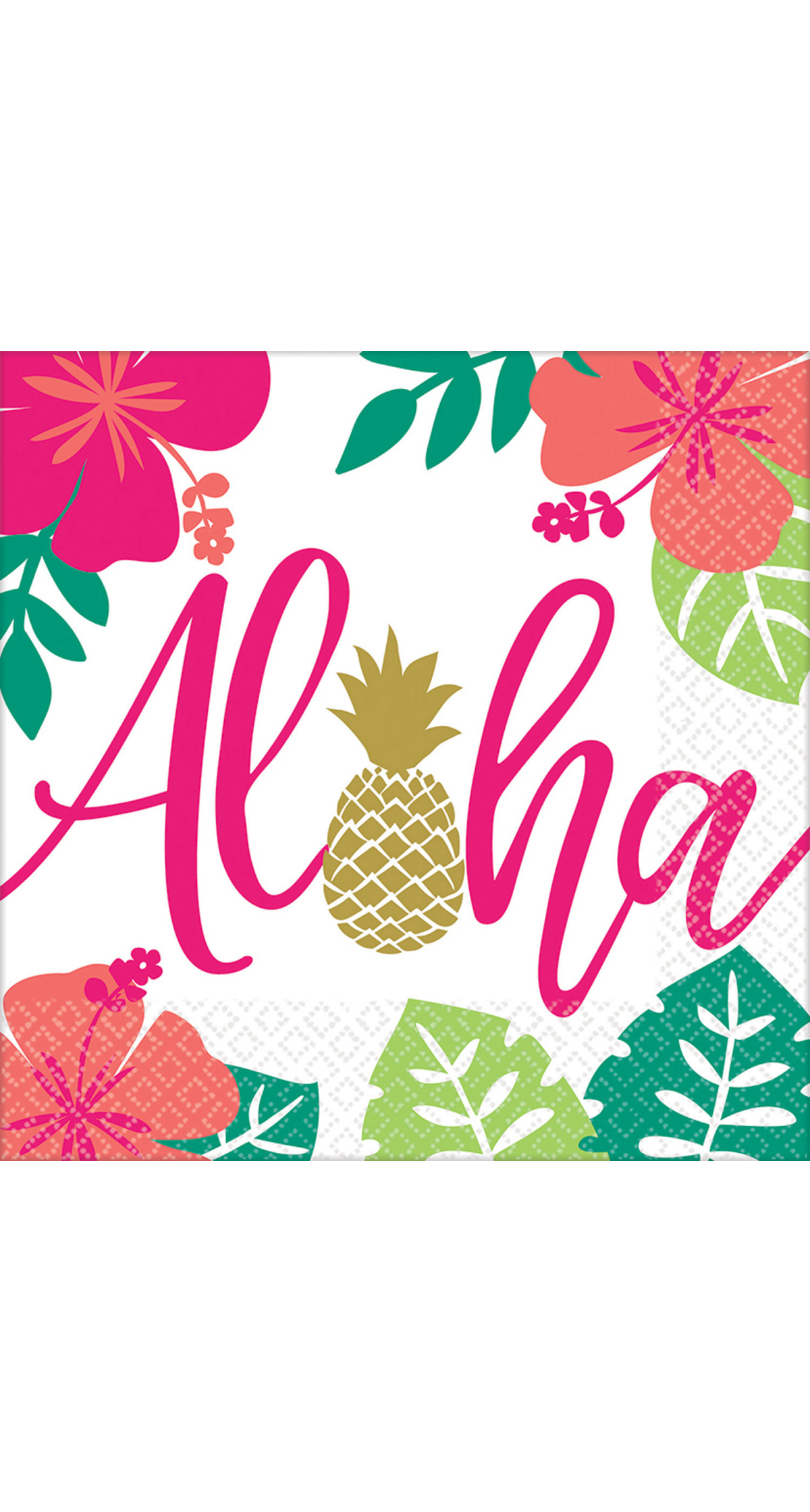 Aloha Napkins 33cm x 33cm - 16pk