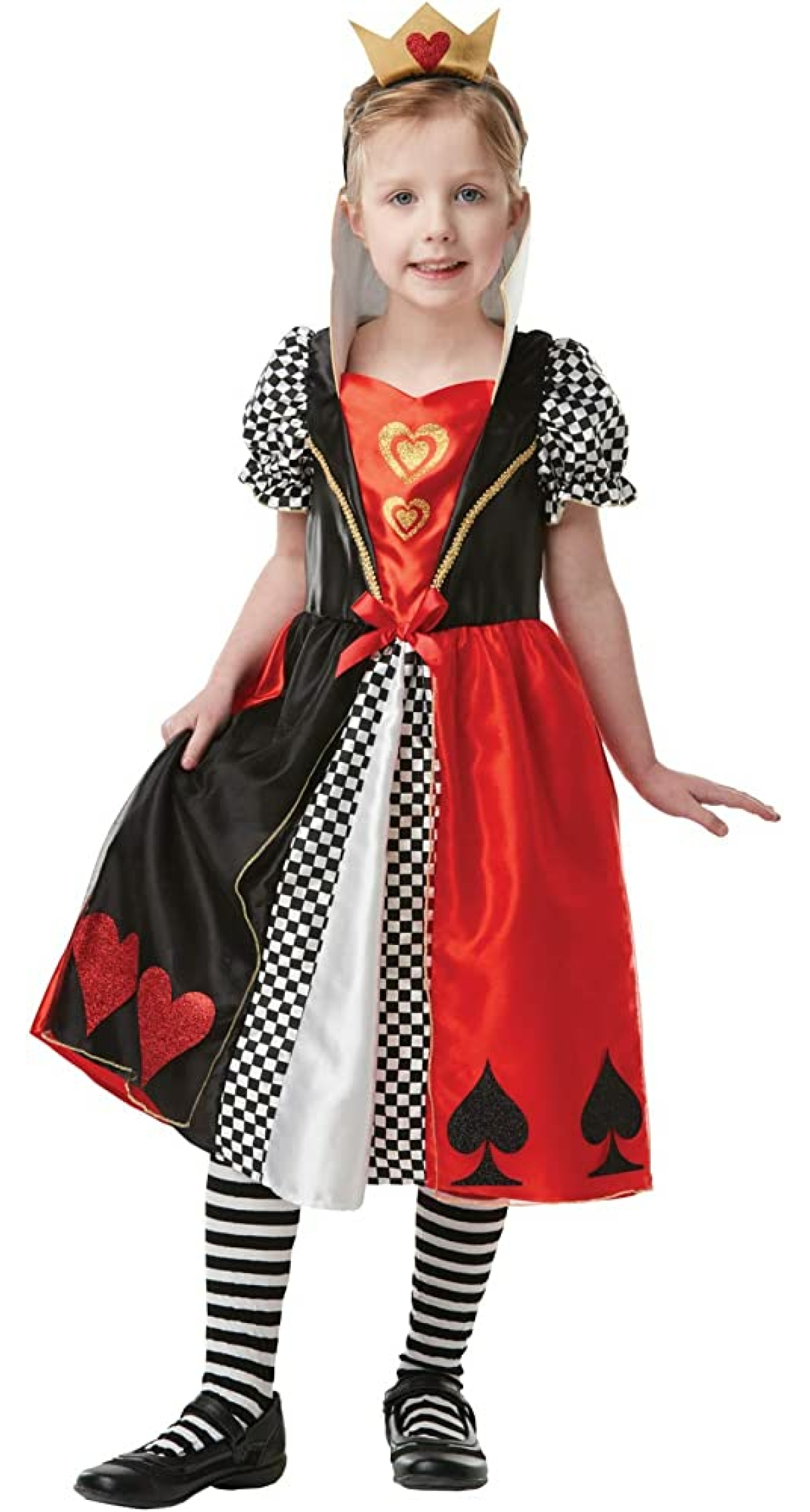 Official Wonderland Queen of Hearts - Age 3 to 4 Years