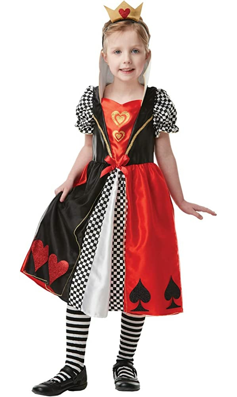 Official Wonderland Queen of Hearts - Age 3 to 4 Years