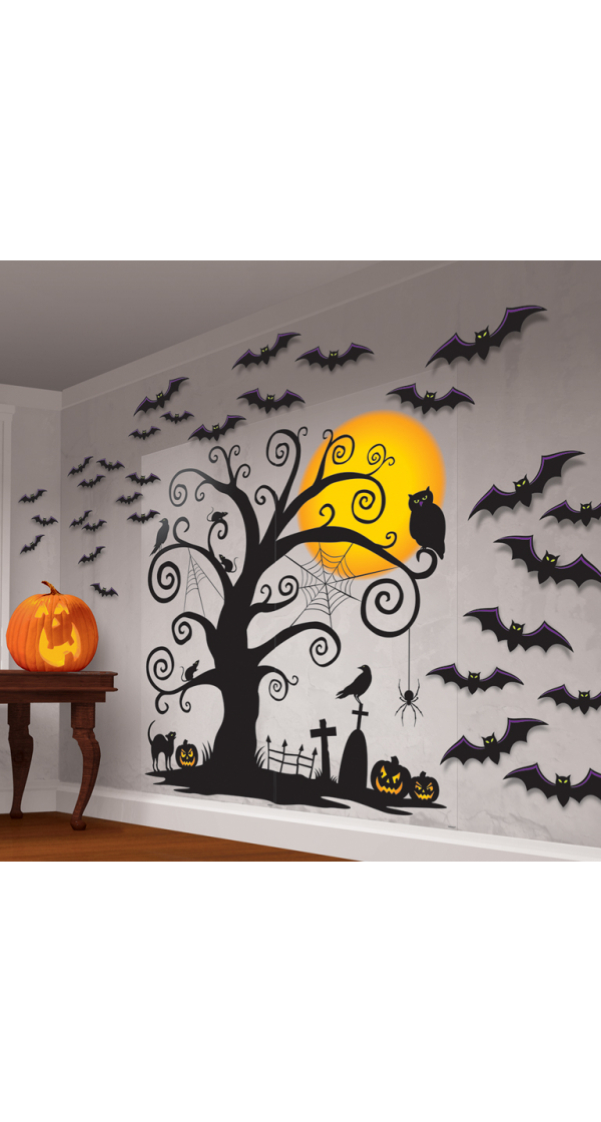 Halloween Scene Setter Kit - 32pcs