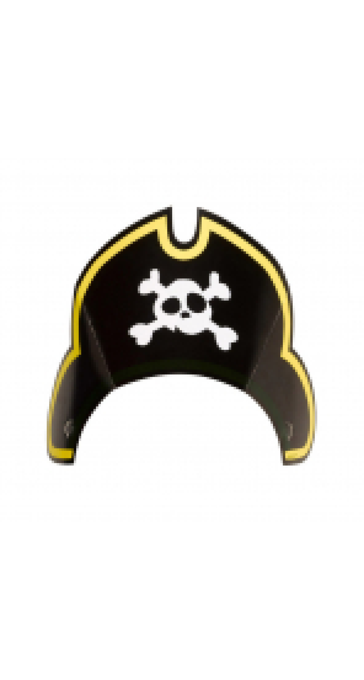 Pirate Party Hats (27.6cm x 12.1cm) - 8pk