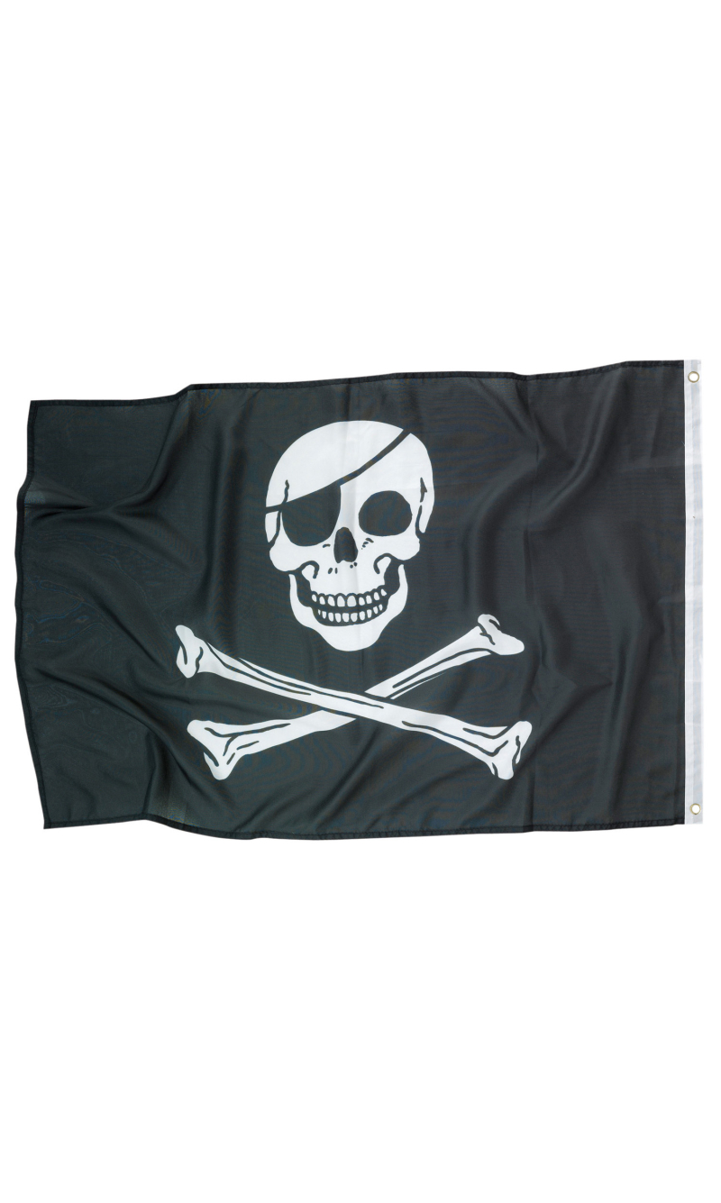 Fabric Pirate Flag - 92cm x 60cm