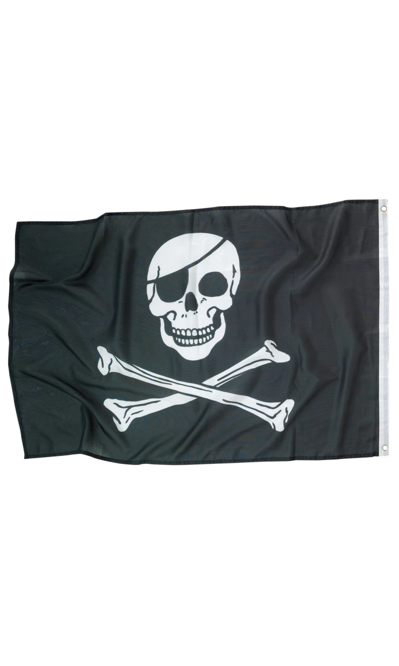 Fabric Pirate Flag - 92cm x 60cm