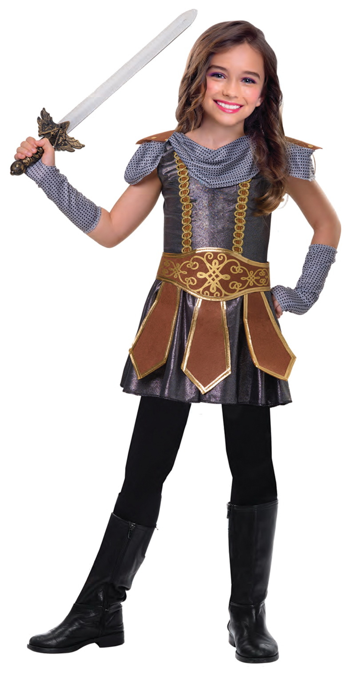 Warrior Cutie Costume - Age 5 to 6 Years