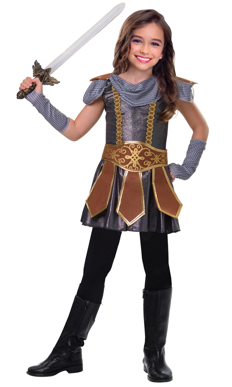 Warrior Cutie Costume - Age 5 to 6 Years