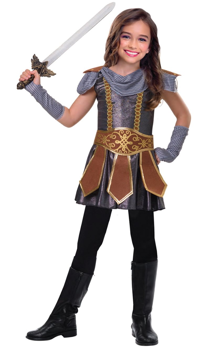Warrior Cutie Costume - Age 7 to 8 Years