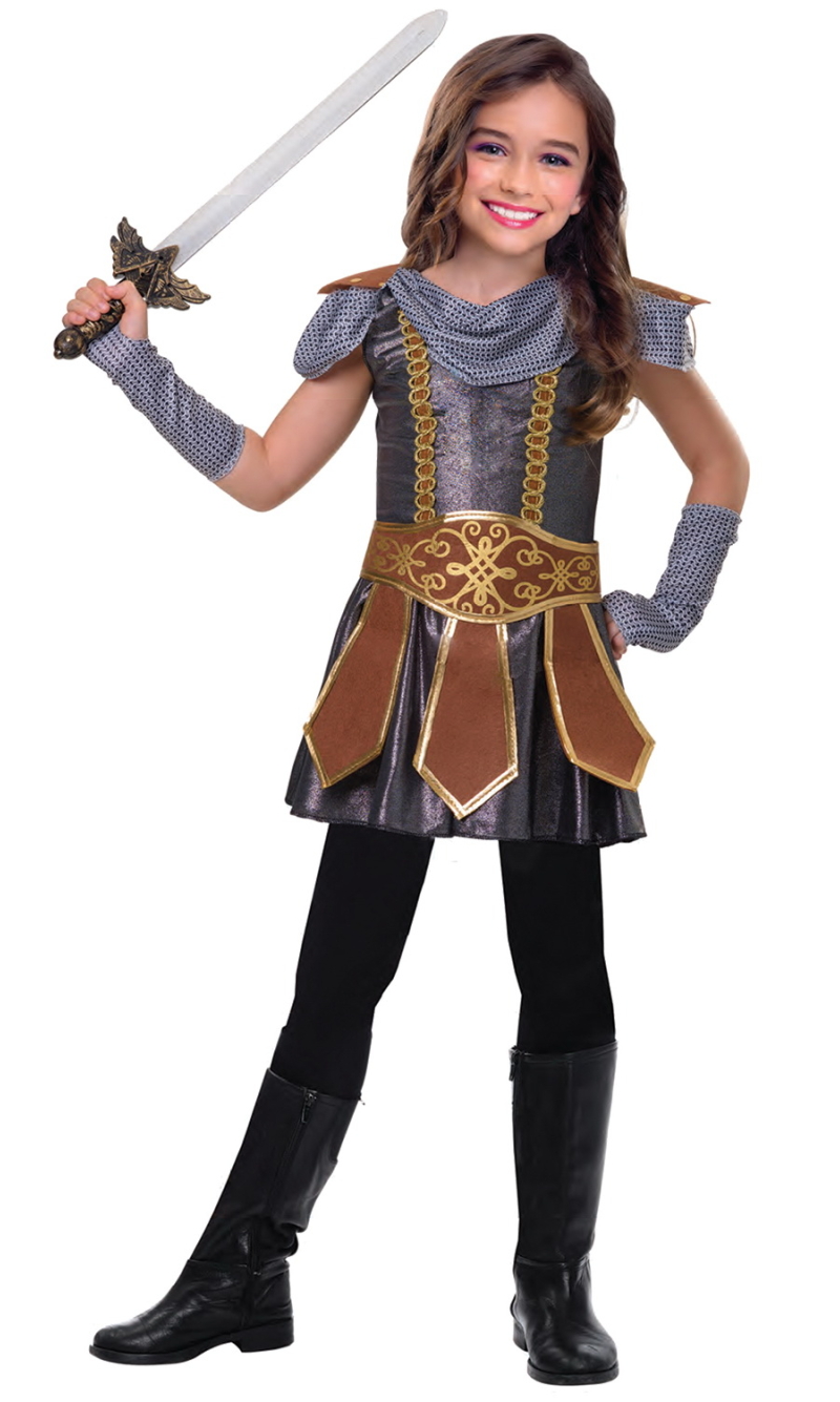 Warrior Cutie Costume - Age 9 to 10 Years