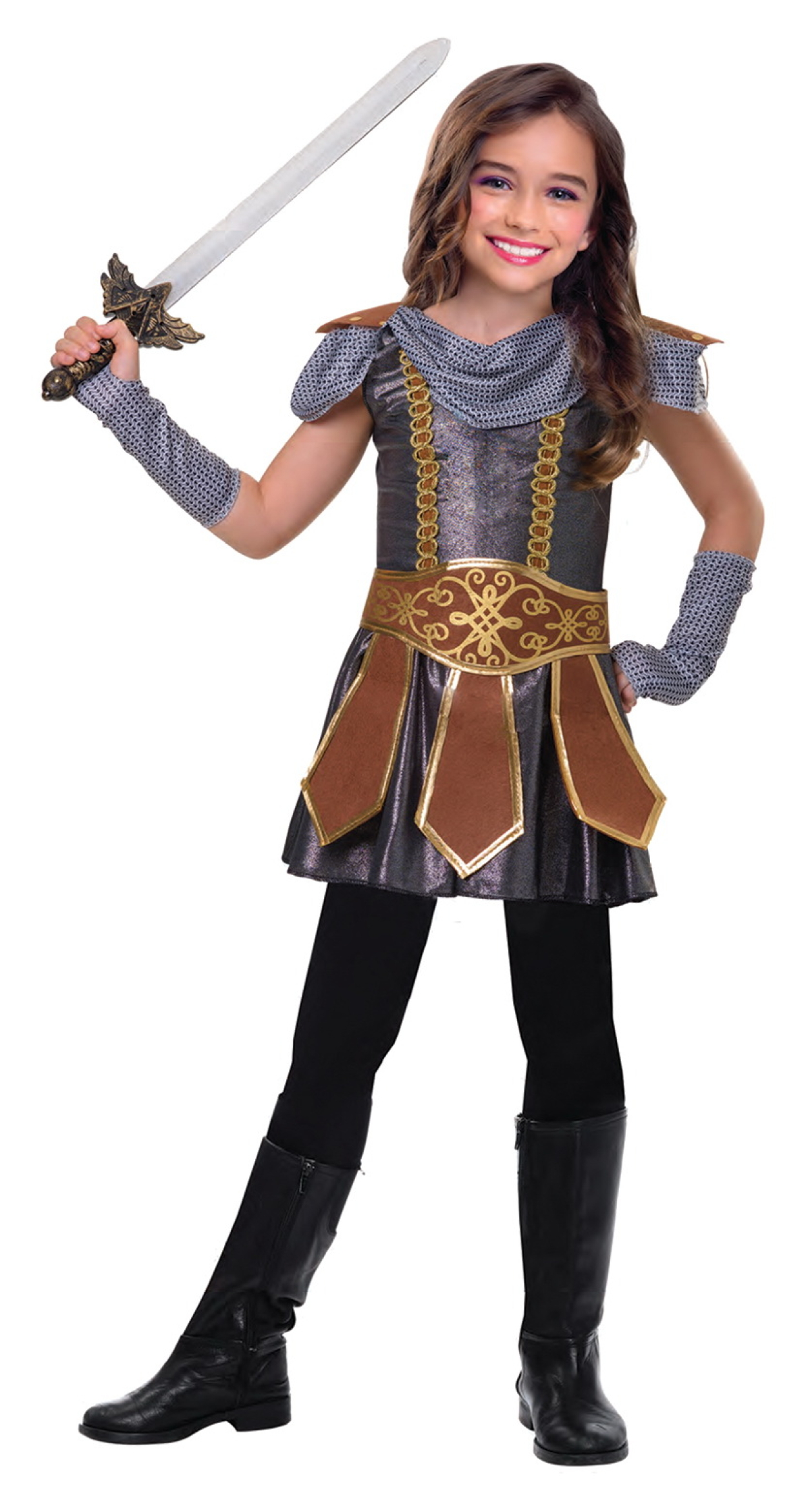 Warrior Cutie Costume - Age 11 to 12 Years