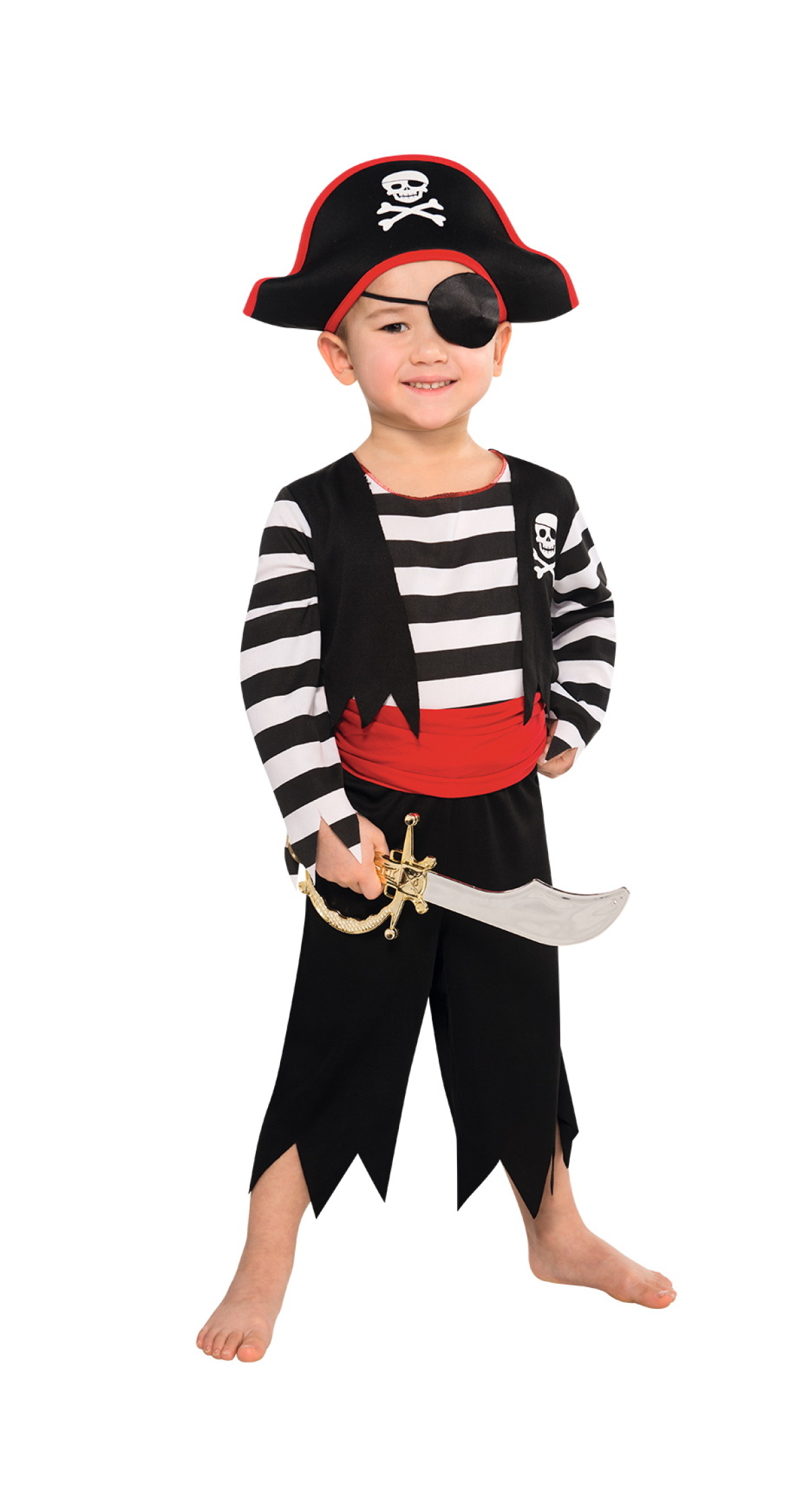 Deckhand Pirate - Age 6 to 8 Years