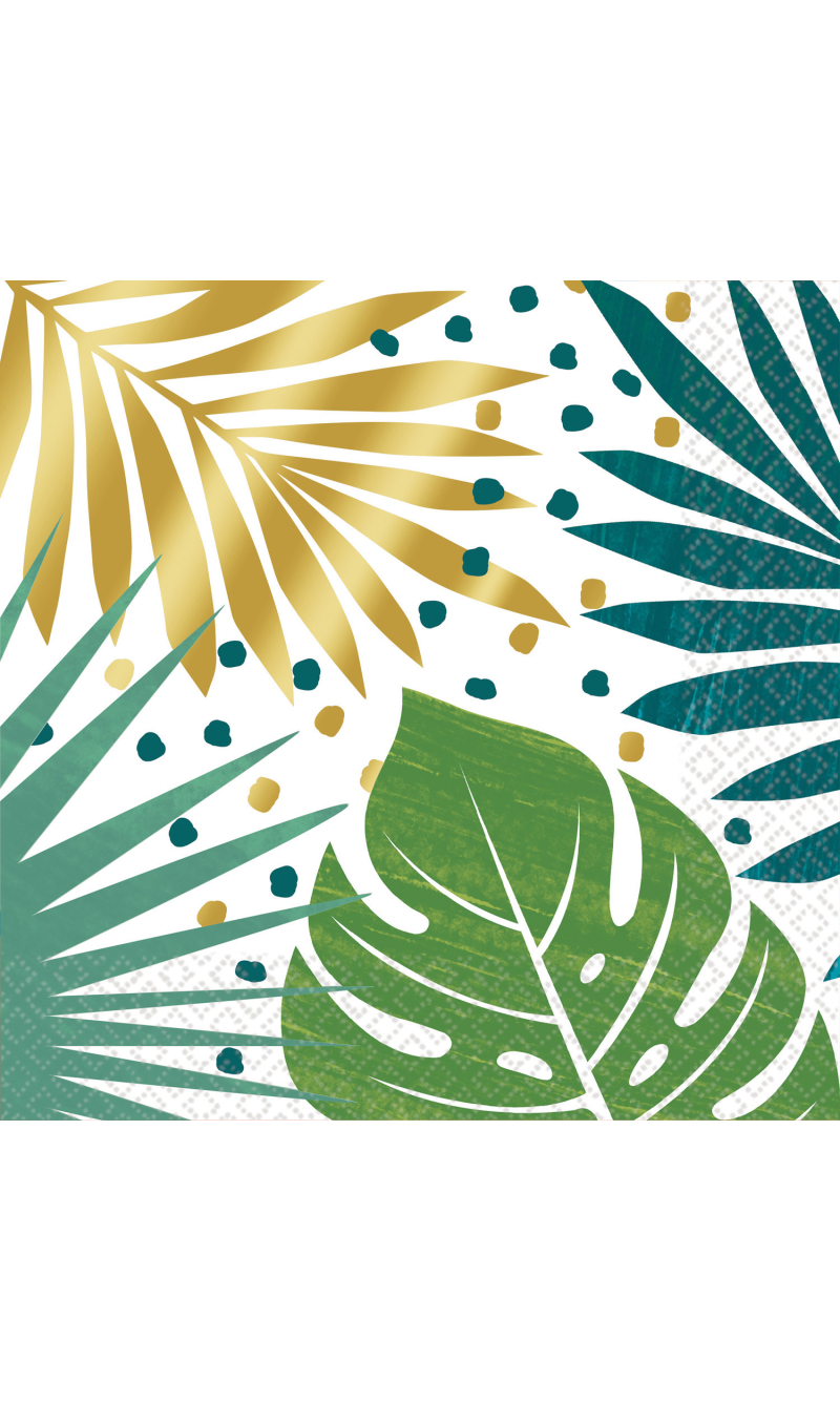 Hawaiian Napkins Key West 33 x 33cm - 16pk
