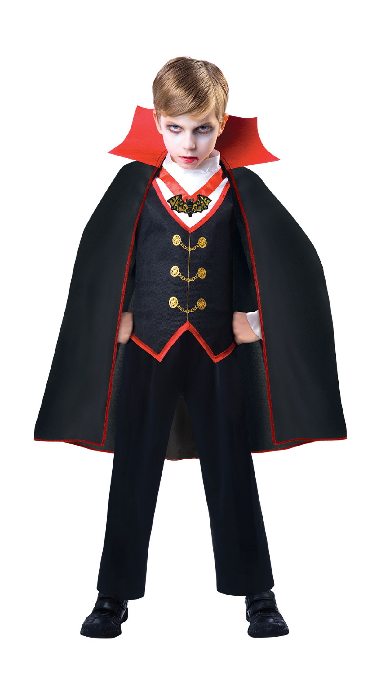 Halloween Costume Count Dracula Boy – Age 3 to 4 Years