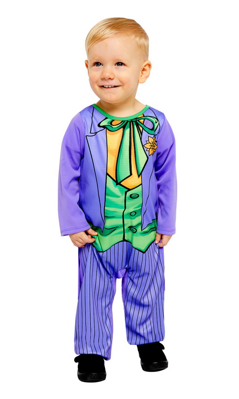 Official Licensed Joker Comic Costume - Age 2 to 3 Years