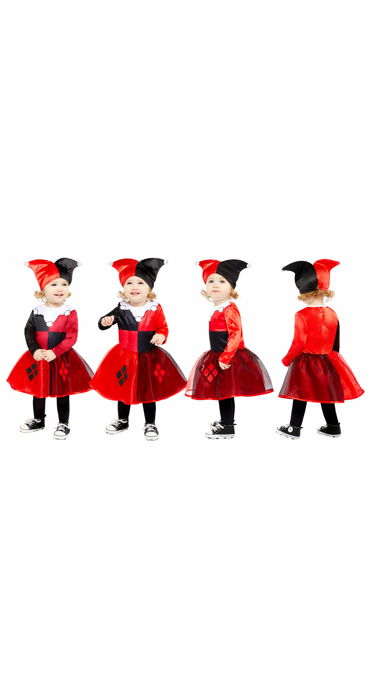 Official Licensed Cute Harley Quinn Costume - Age 12 to 18 Months