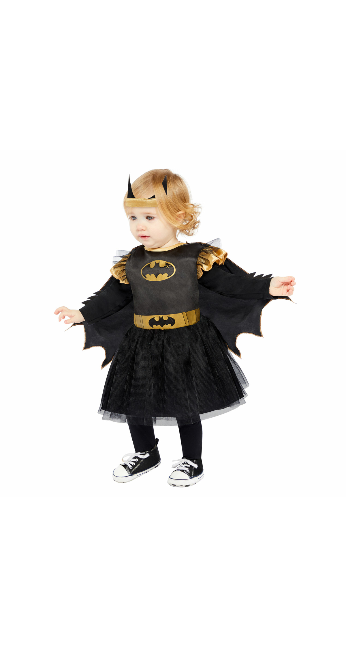 Official Licensed Cute Little Batgirl Costume - Age 2 to 3 Years