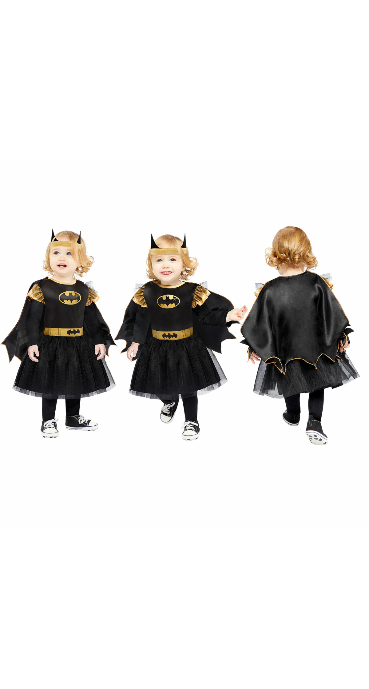 Official Licensed Cute Little Batgirl Costume - Age 2 to 3 Years