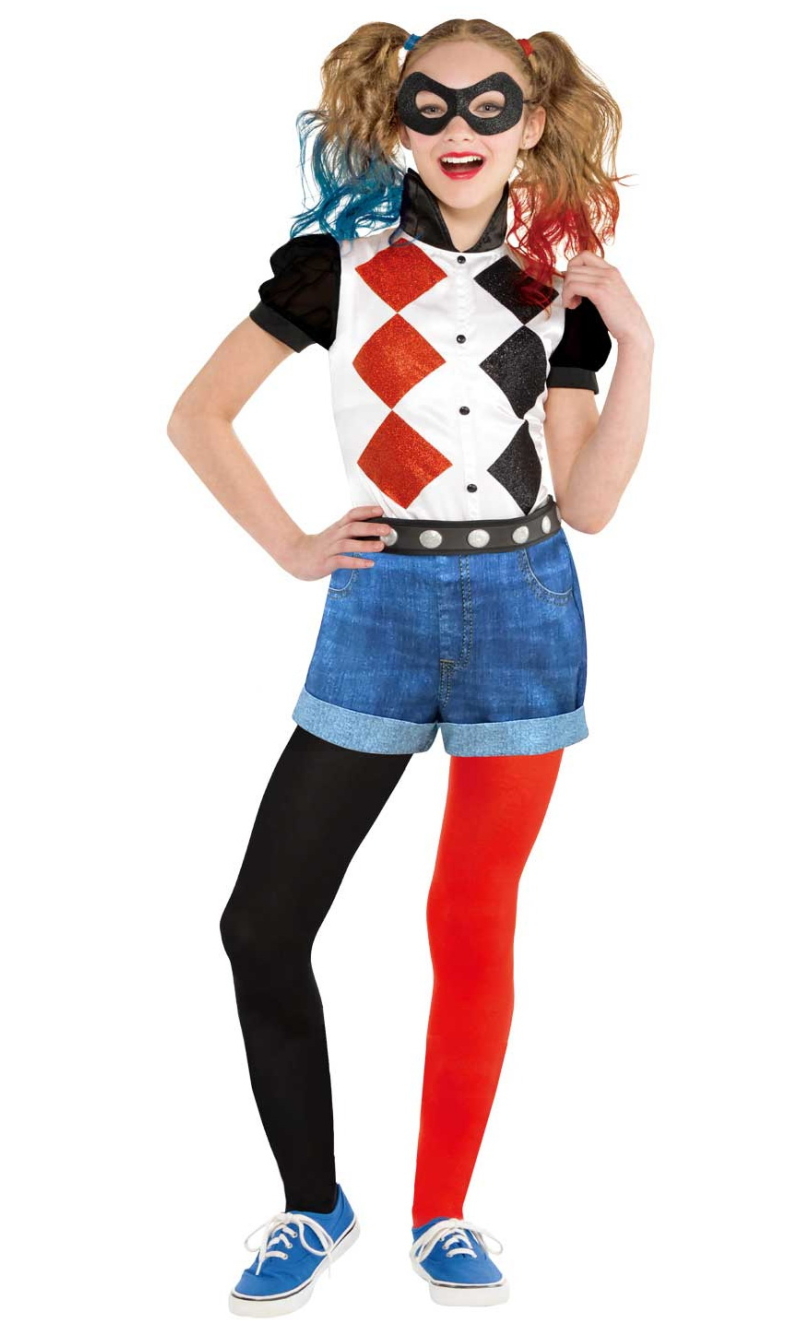 Official Licensed Harley Quinn Classic - Age 12 to 14 Years
