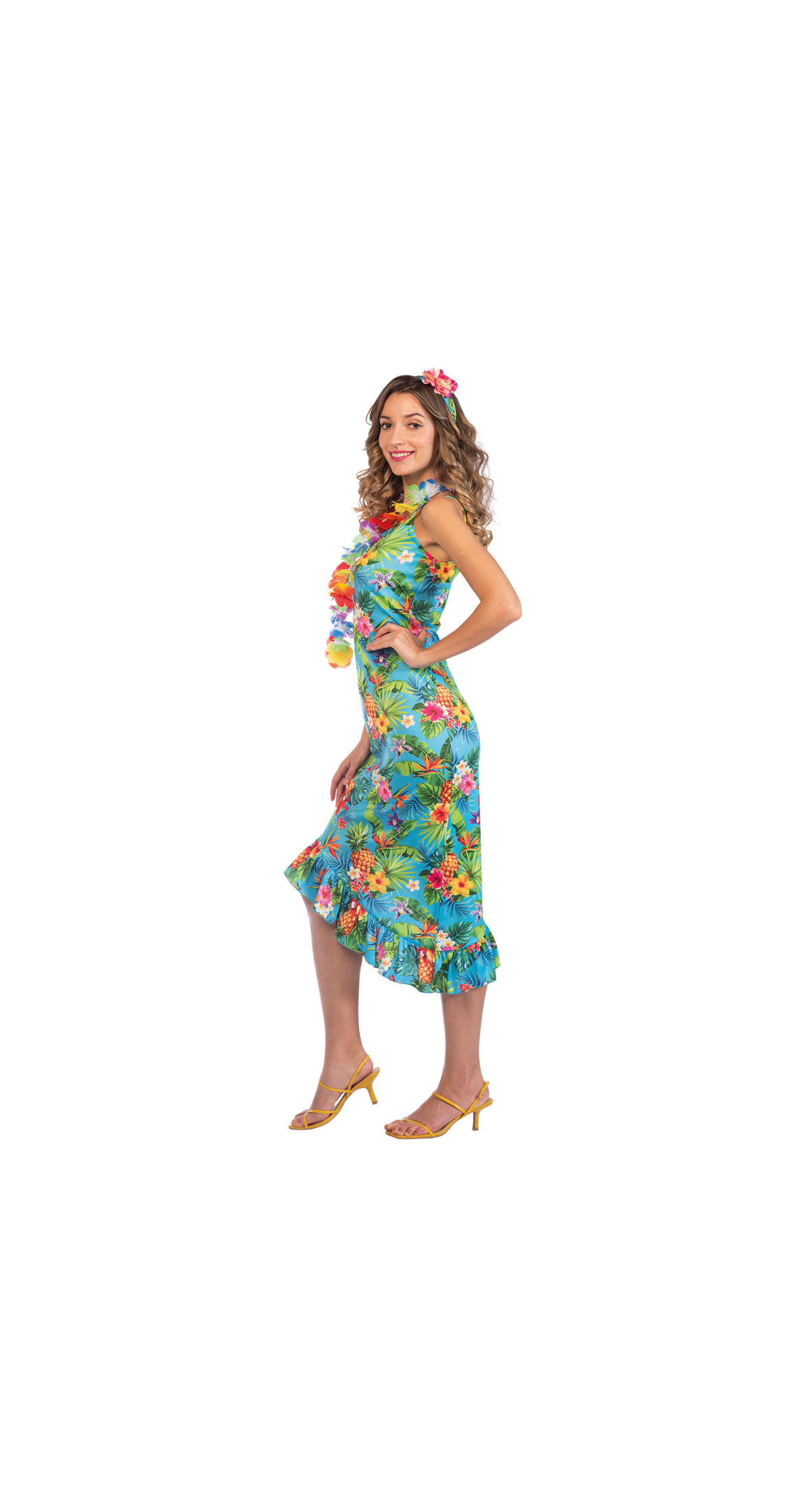 Hawaii Lady Hola Dress - Adult Size Extra Large