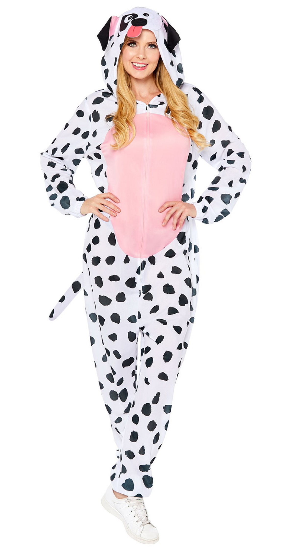 Dalmatian Dog Onesie Costume – Adult Size Standard