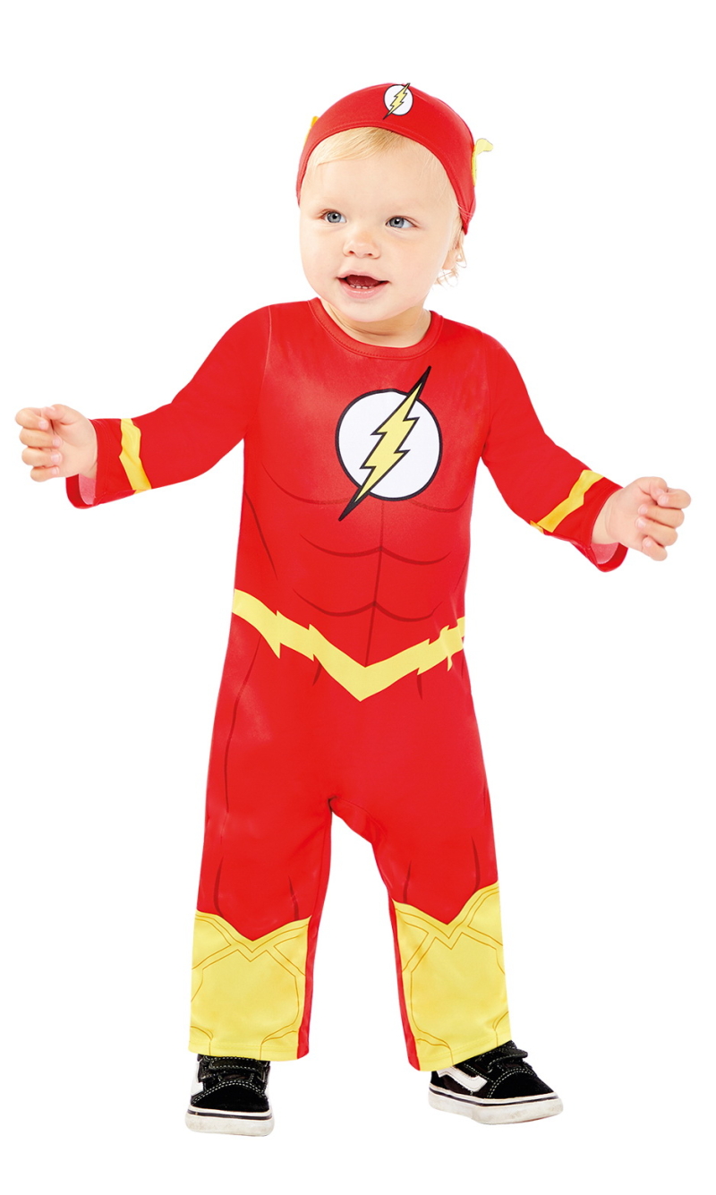 Official Licensed Flash Costume - Age 2 to 3 Years