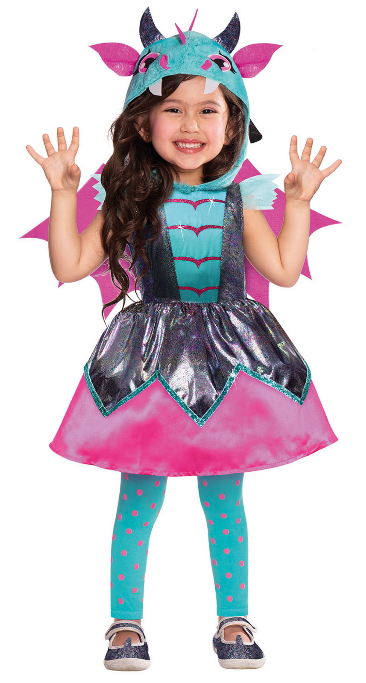 Little Mystic Dragon Costume - Age 8 to 10 Years