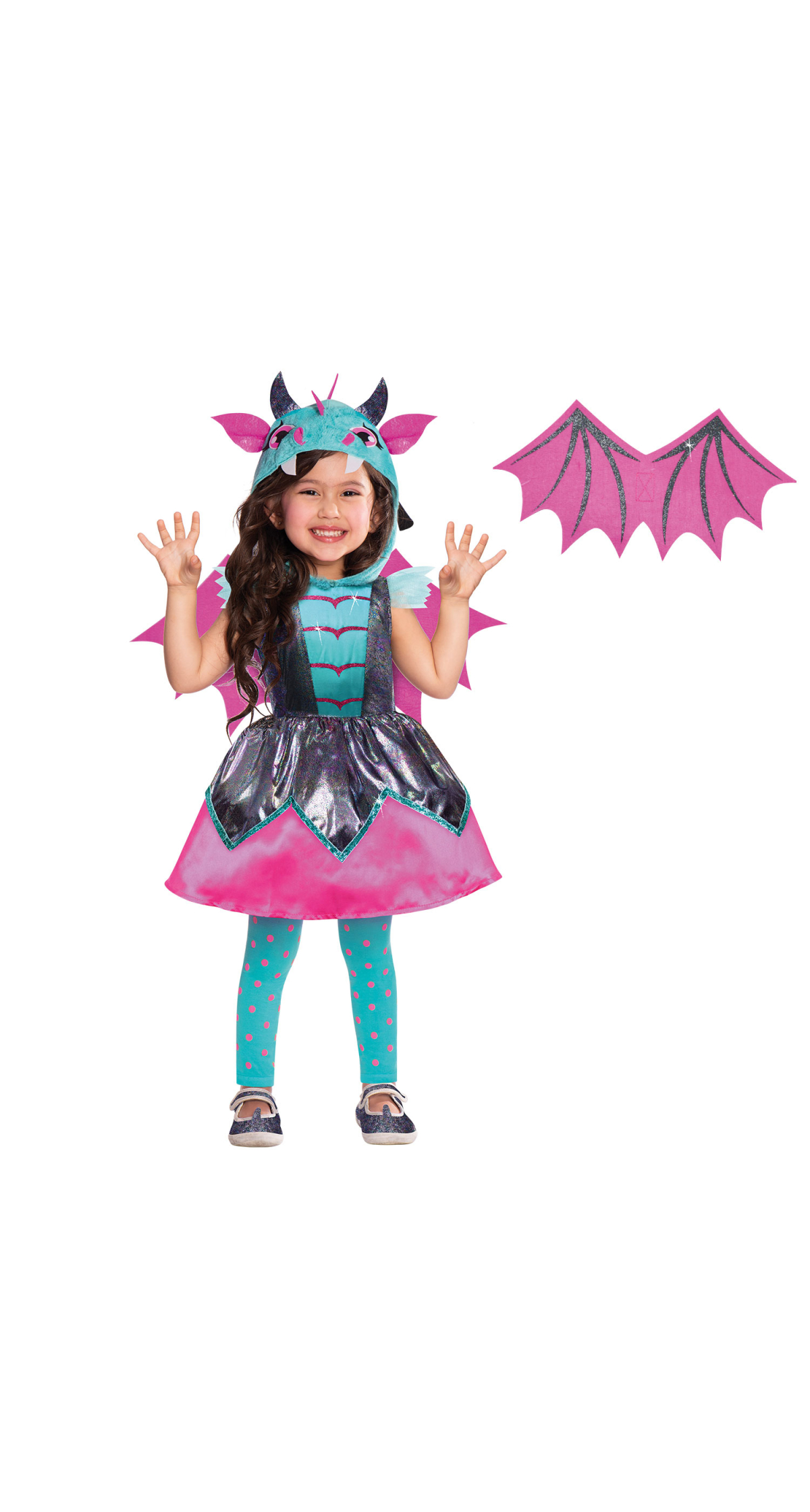Little Mystic Dragon Costume - Age 4 to 6 Years