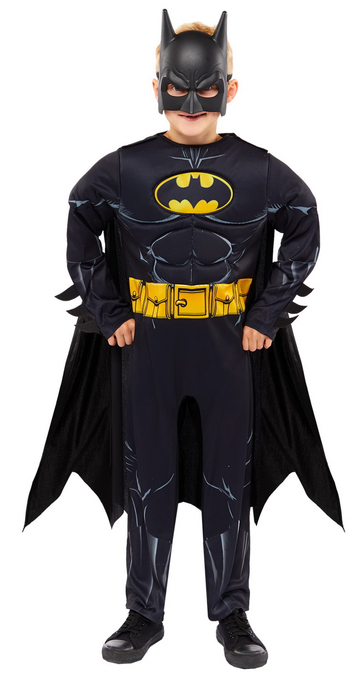 Licensed Batman Comic Costume - Age 6 to 8 Years