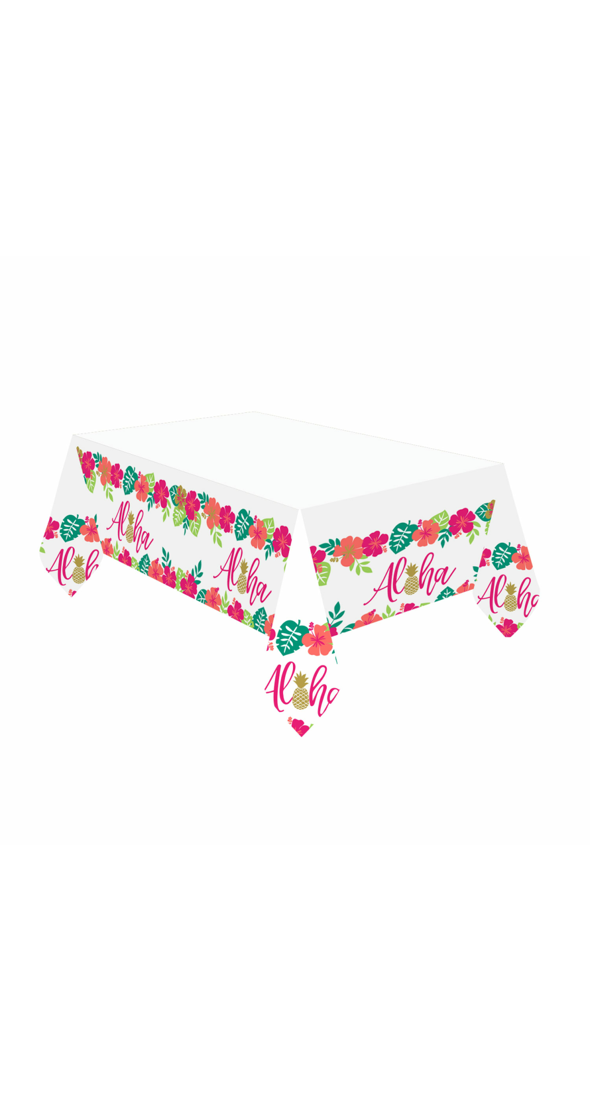 Aloha Paper Tablecover - 120 x 180cm