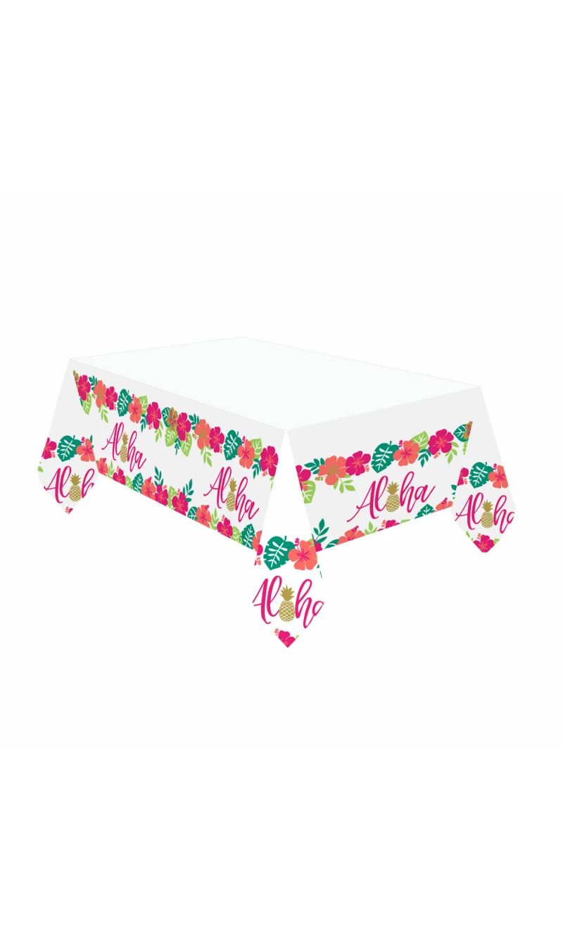 Aloha Paper Tablecover - 120 x 180cm